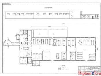 Схема производственный корпус до реконструкции (формат А1)