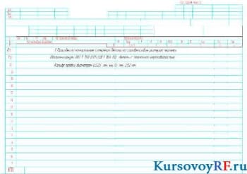 Полная операцинная карта (9 листов формат А4)