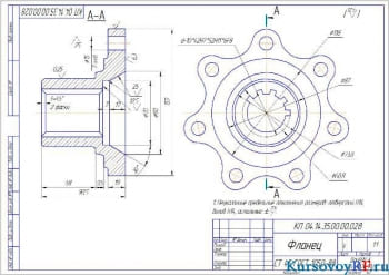 Курсовое проектирование и расчет первой передачи среднего моста автомобиля с колесной формулой (6х4)