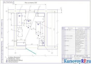 Курсовое проектирование участка мастерской ремонта машинно-тракторного парка с планированием ремонта топливной аппаратуры и технического обслуживания