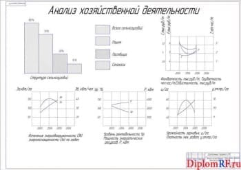 Схема анализ хозяйственной деятельности (формат А1)