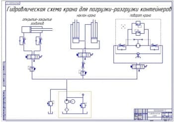 Гидравлическая схема (А1)
