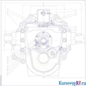Коробка, вид сзади