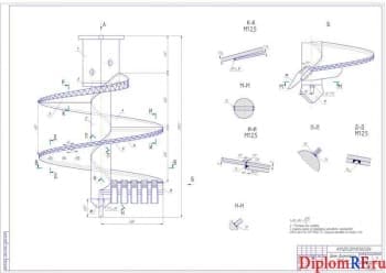 Установка буронабивных свай с разработкой бурового инструмента