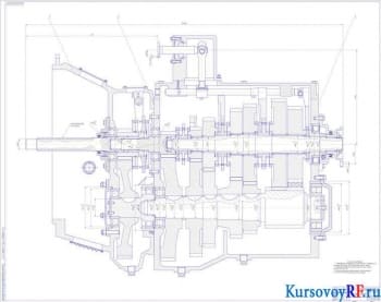 Коробка передач с делителем