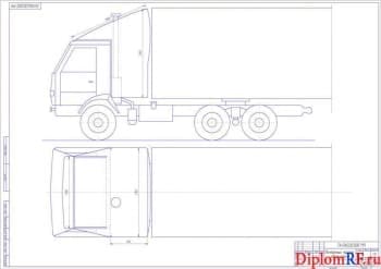 ПТО с разработкой аэродинамического обтекателя для КамАЗ 5440