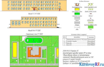 Курсовое проектирование трехэтажного кирпичного общественного здания
