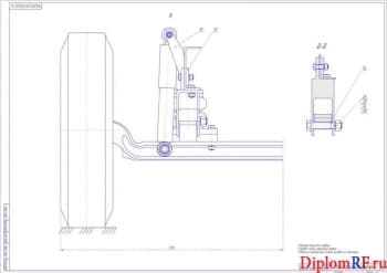 Чертежи сборочный узлов передней подвески МАЗ 5340 (формат А1х3)