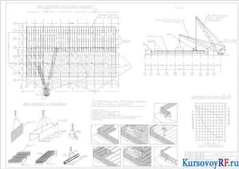 Проект крытого городского катка с подетальной разработкой
