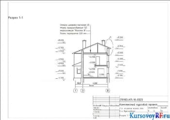 Разрез 1-1